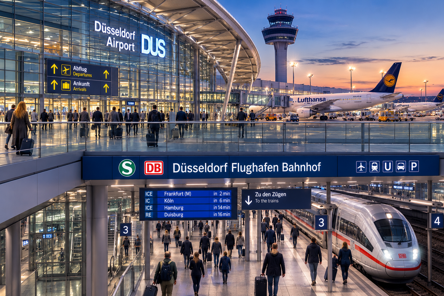 Critical infrastructure applications such as airport and rail hub power systems